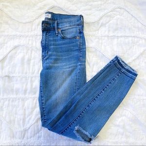 Madewell High Riser Skinny Jeans